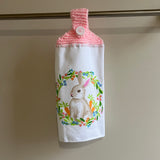 Crochet Kitchen Towel with Bunny
