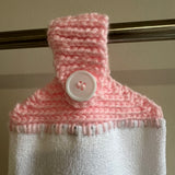 Crochet Kitchen Towel with Bunny