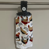Crotchet Towel with Chickens