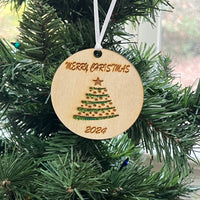 2024 Merry Christmas Ornament