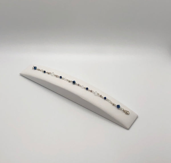 Swarvoski Sapphire Crystal Bracelet