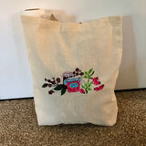 Reusable Embroidered Shopping Bag